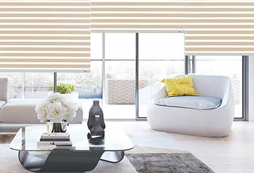 Layered Shades | Malibu Blinds & Shades, LA