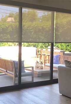 Wi-Fi Motorized Blinds For Malibu Home